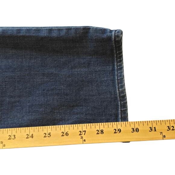 Talbots Flawless Five Pocket Jeans Womens Size 8 Blue Denim Curvy Straight - Picture 11 of 12